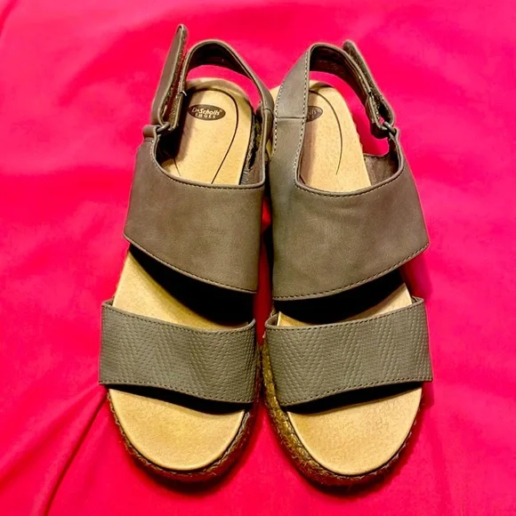 Dr.Scholls tan platform Sandals - Picture 1 of 6
